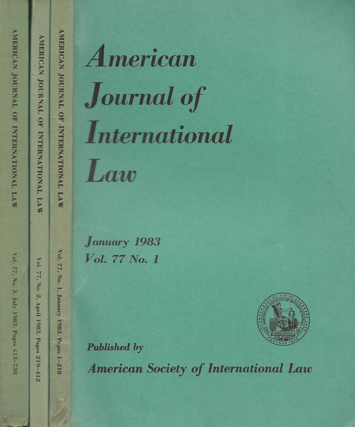 American Journal of International Law