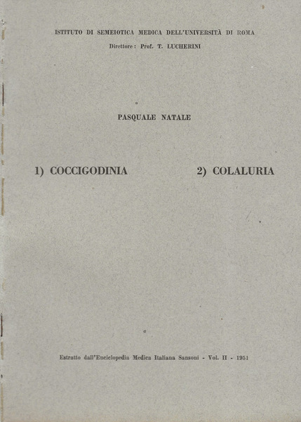 Coccigodinia - Colaluria