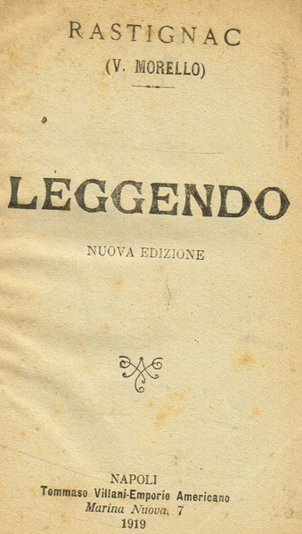 Leggendo