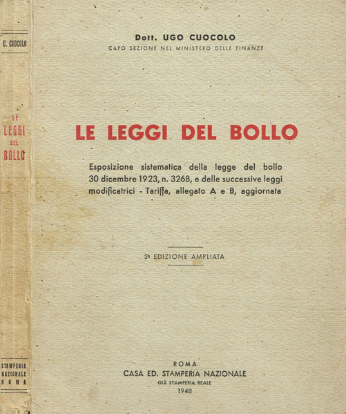 Le leggi del bollo