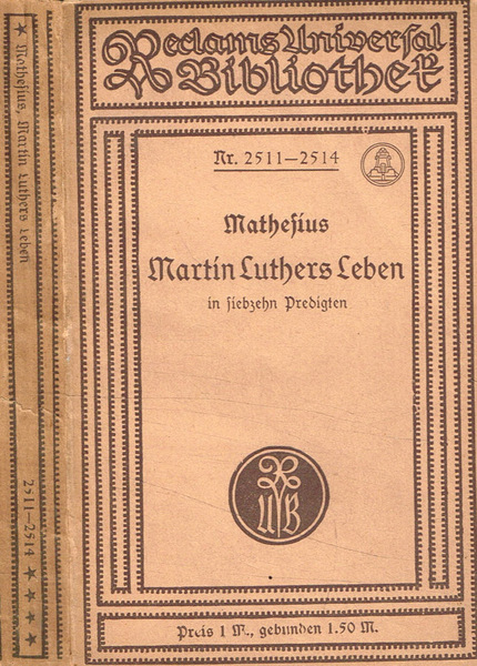 D.Martin Luthers leben in fiebzehn predigten