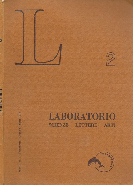 Laboratorio Anno II-N° 1