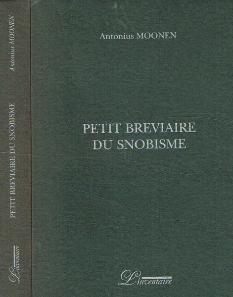 Petit breviaire du snobisme