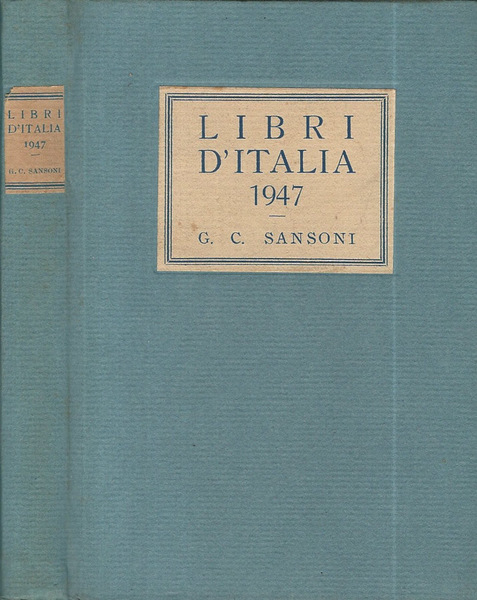 Libri d'Italia 1947
