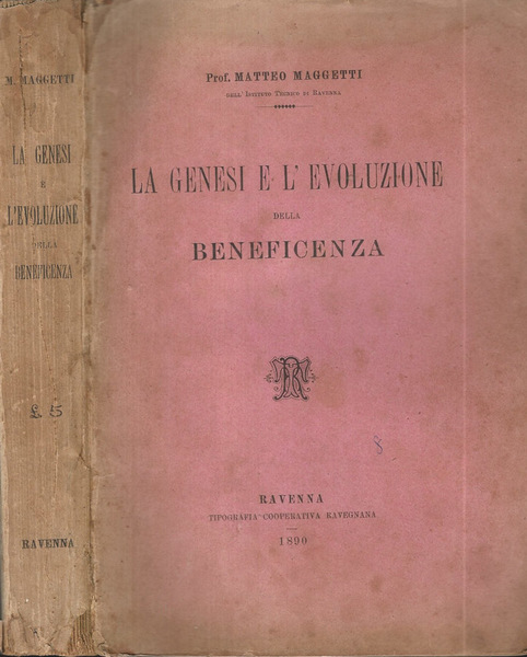 La genesi e l'evoluzione della beneficenza