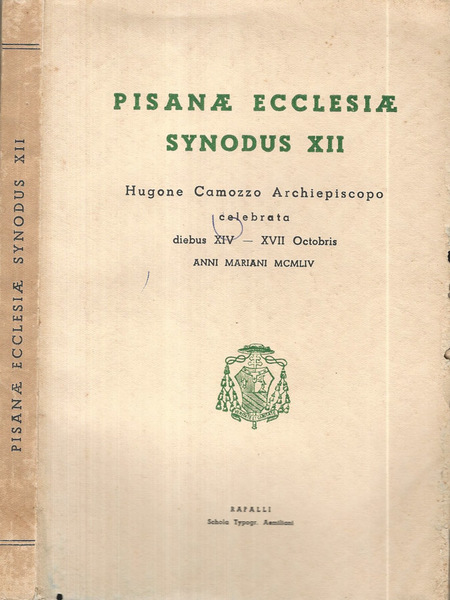 Pisanae Ecclersiae Synodus XII