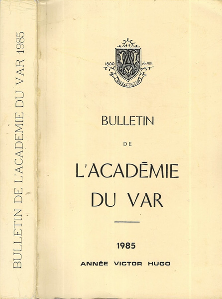 Bulletin de l'Académie du Var