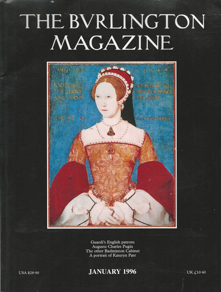 The Burlington Magazine January 1996