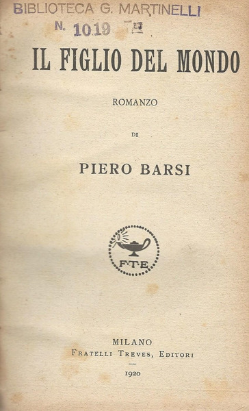 IL FIGLIO DEL MONDO