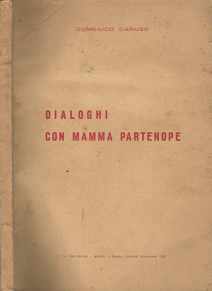 DIALOGHI CON MAMMA PARTENOPE