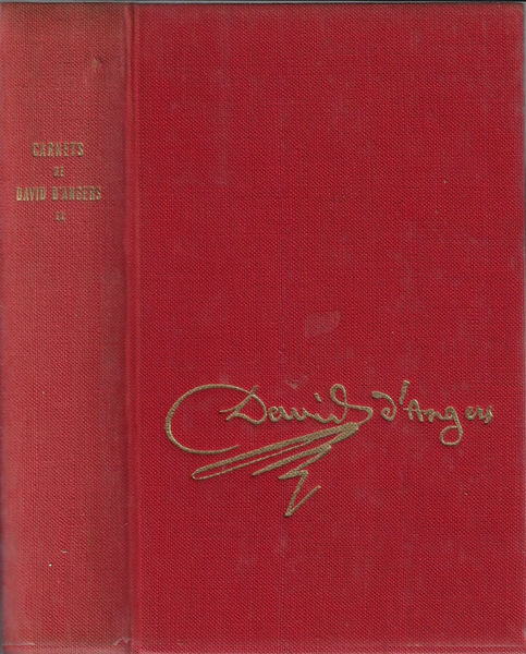 Les carnets de David D'Angers Vol II
