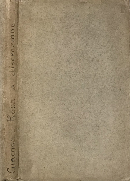 Resa a discrezione, La zampa del gatto