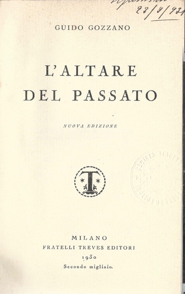 L' altare del passato