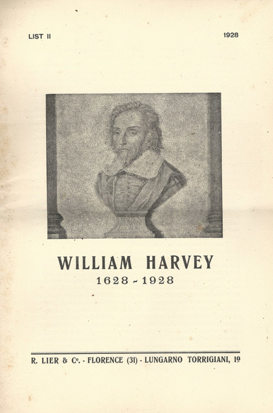 William Harvey 1628-1928