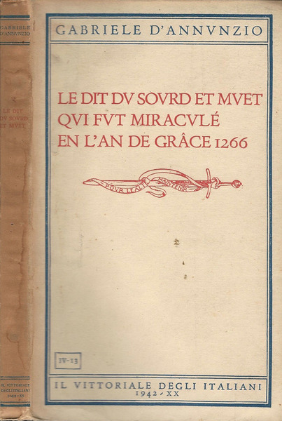 Le dit du sourd et muet qui fut miraculé en …