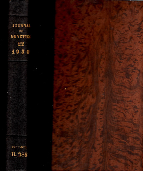 Journal of genetics Vol 22 1930