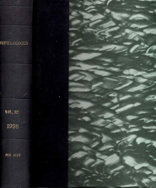 Neophilologus Vol LXXXII 1998 (annata completa)