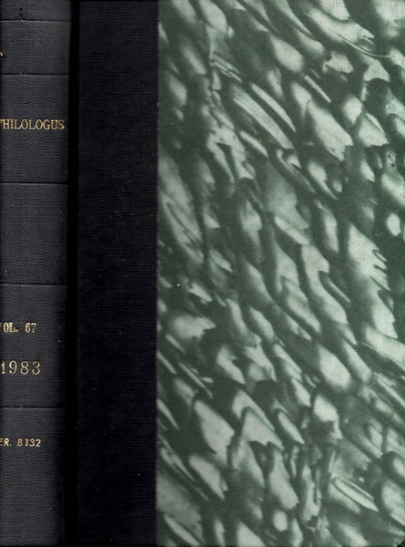 Neophilologus Vol LXVII 1983 (annata completa)