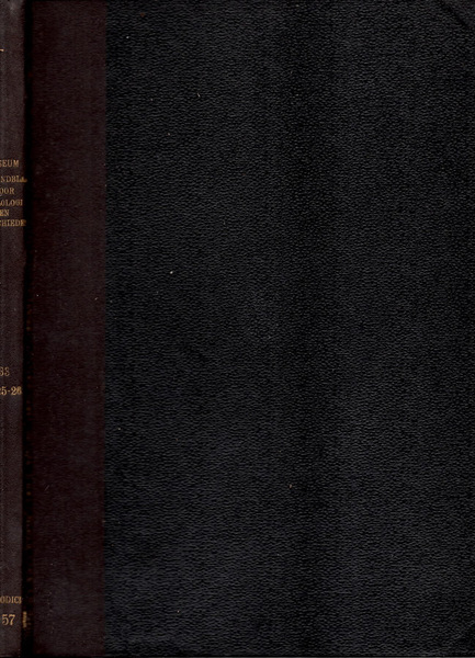 Museum. Maandblad voor philologie en geschiedenis Vol. 33 1925-1926