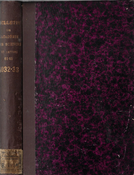 Bulletin de l'Académie des Sciences et lettres de Montpellier N …