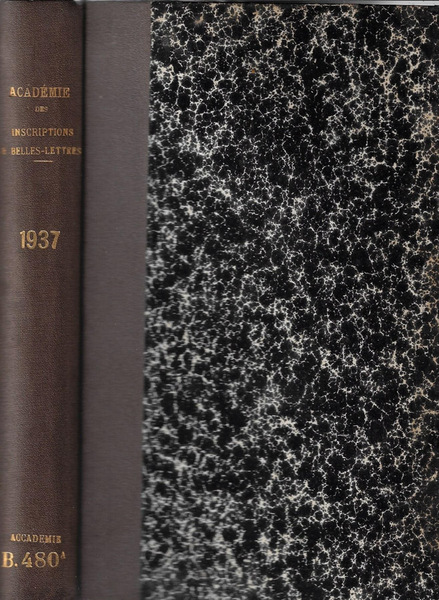 Académie des inscriprions & belles-lettres comptes rendus des séances de …