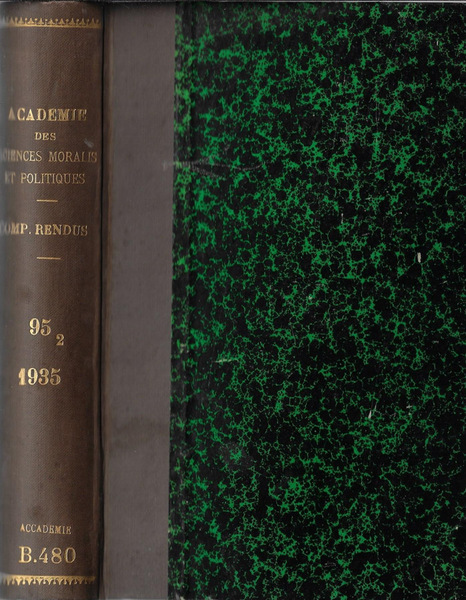 Séances et travaux de l'Académie des Sciences Morales et Politiques …
