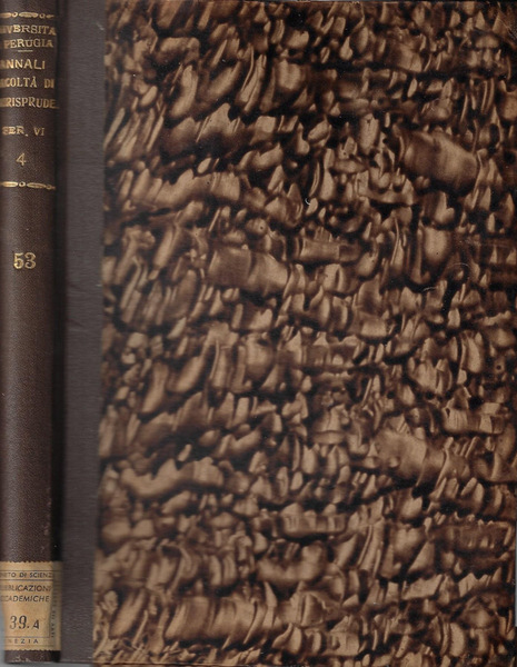 Annali della facoltà di Giurisprudenza R. Università degli studi di …