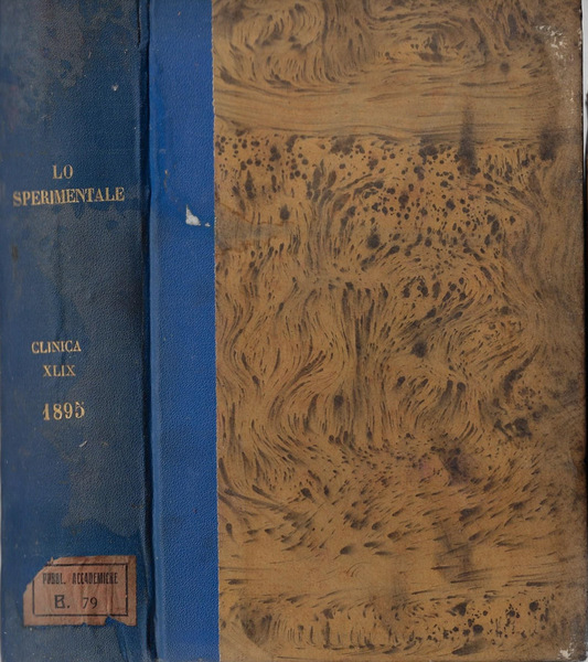 Lo sperimentale anno XLIX 1895 sezione clinica (annata completa)