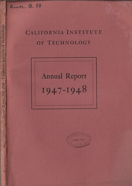 Annual Report 1947-1948