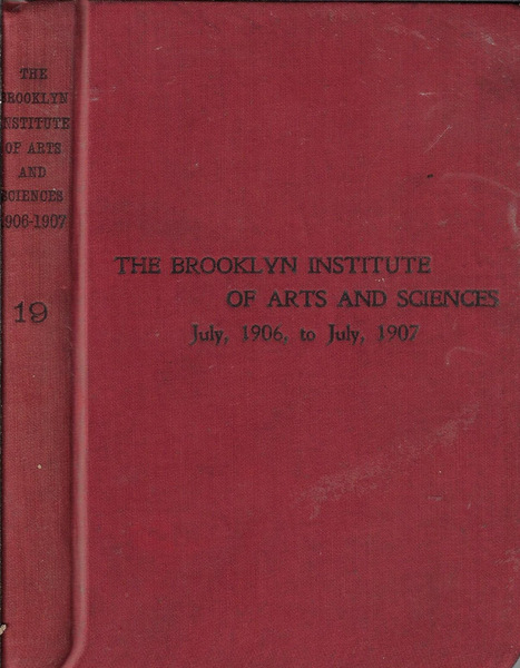 The Brooklyn Institute of arts and sciences Vol 19 july …