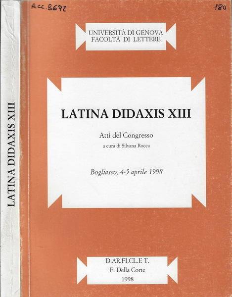 Latina didaxis XIII