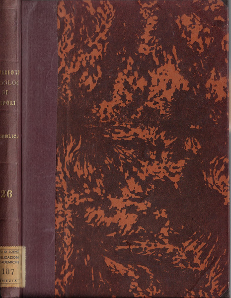 Pubblicazioni della Stazione Zoologica di Napoli Vol. 26 1955