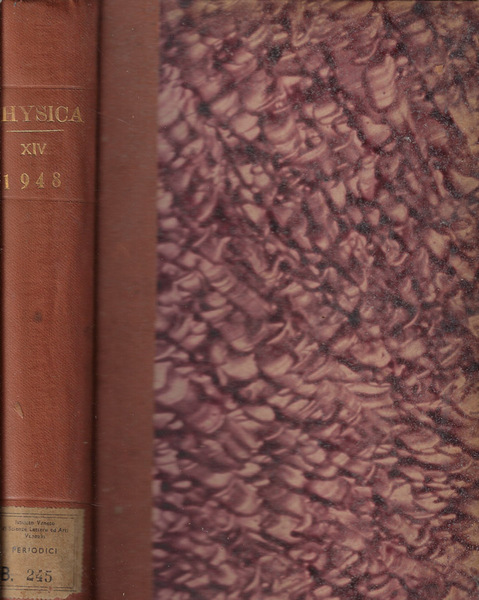 Physica Vol. XIV 1949