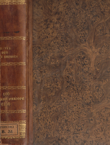Revue des deux mondes tome C annee 1890