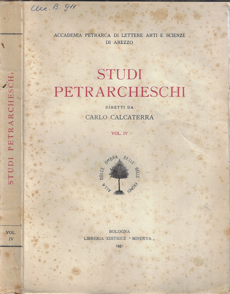 Studi petrarcheschi Vol. VI 1956