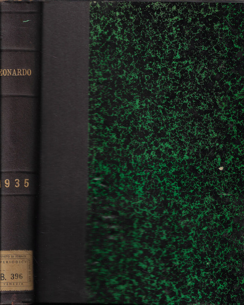 Leonardo rassegna bibliografica anno 1935