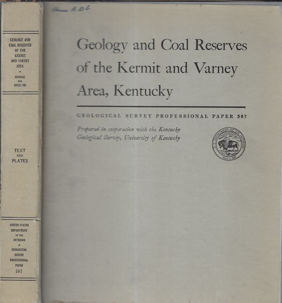 Geology and Coal Reserves of the Kermit and Varney Area, …