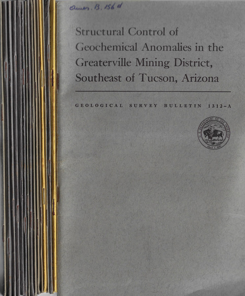 Geological survey bulletin 1312 A, B, C, D, E, F, …