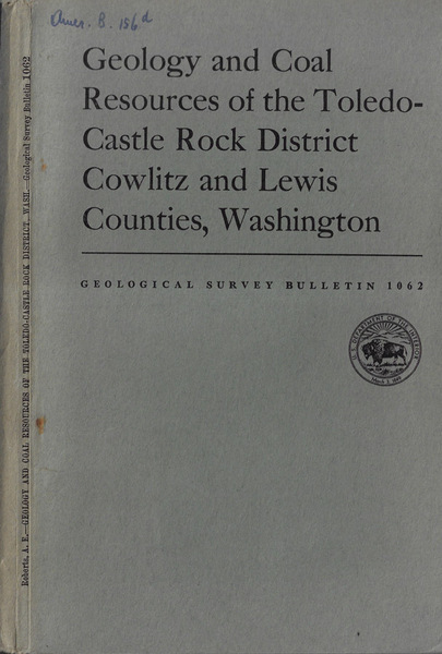 Geology and coal resources of the Toledo-Castle rock district cowlitz …