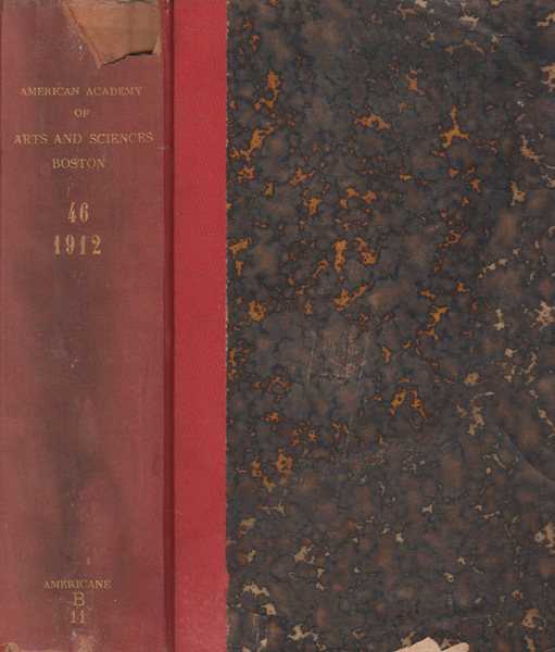 Proceedings of the American Academy of Arts and Sciences