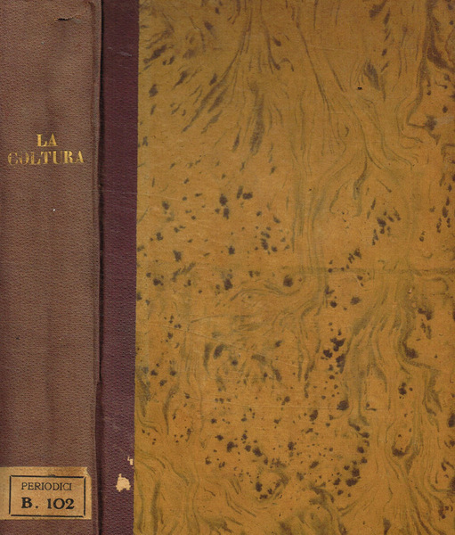 La cultura. Anno IX vol.11, 1890