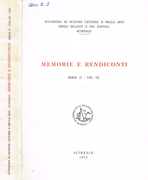 Accademia di scienze lettere e belle arti degli zelanti e …