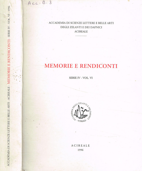 Accademia di scienze lettere e belle arti degli zelanti e …