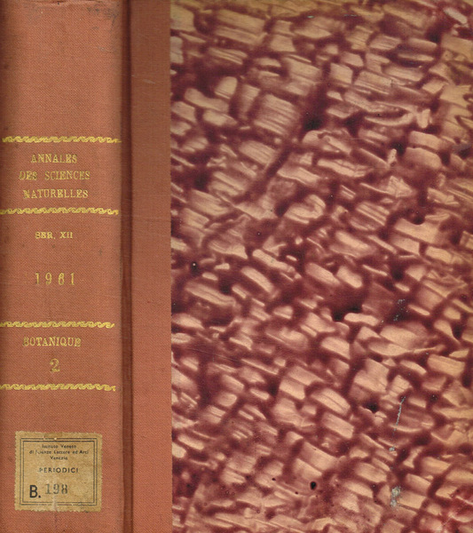 Annales des sciences naturelles. 1961