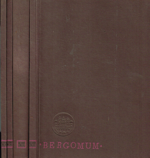 Bergomum. Bollettino della Civica Biblioteca Angelo Mai di Bergamo. Studi …