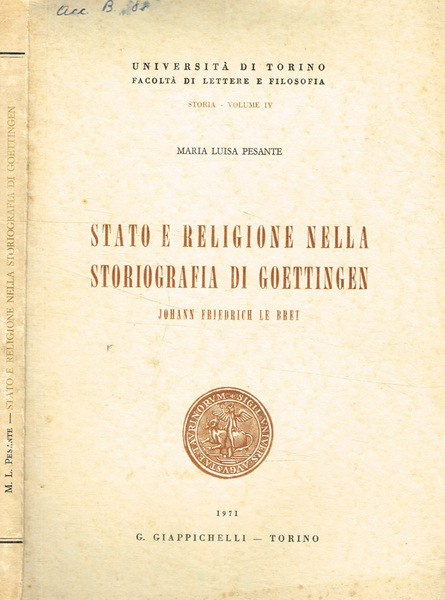 Stato e religione nella storiografia di Goettingen