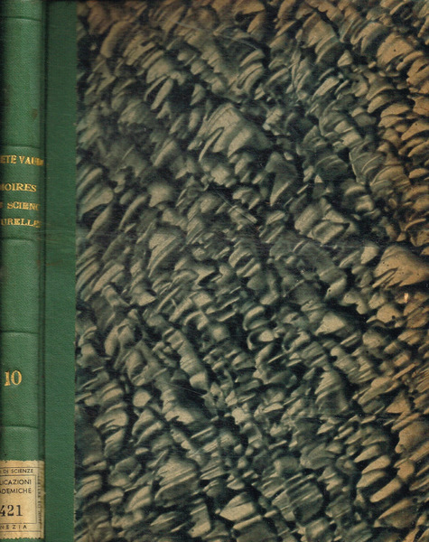Mémoires de la société vaudoise des sciences naturelles. Volume 10, …
