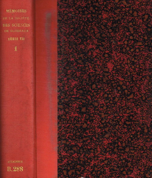 Mémoires de la société des sciences physiques et naturelles de …