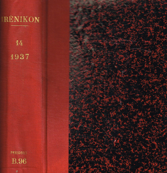 Irenikon tome XIV, 1937