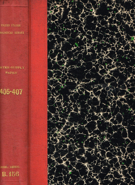 Surface water supply of the united states 1915. Part V-Hudson …